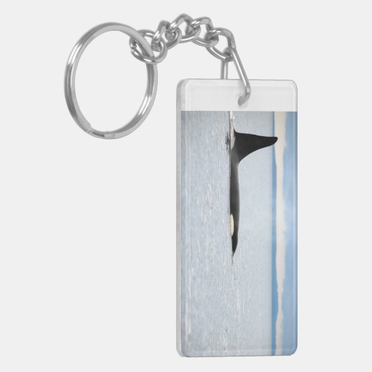 アラスカ – オルカ キーホルダー (正面左)