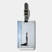 アラスカ – オルカ ラゲッジタグ (正面縦)