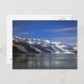 アラスカ、カレッジ・フィヨルドのハーバード氷河 ポストカード (正面/裏面)