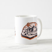 アラスカ，キバリナ コーヒーマグカップ (正面右)