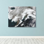 アラスカ キャンバスプリント (インサイチュ (ウッドフロア))