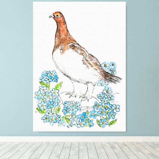 アラスカ キャンバスプリント (インサイチュ (ウッドフロア))