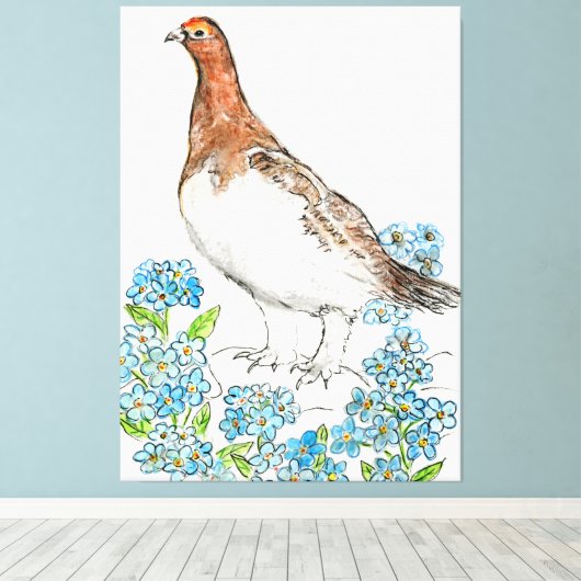 アラスカ キャンバスプリント (インサイチュ (ウッドフロア))