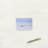 アラスカ – クジラ・帆船 ポストイット (デスク上)