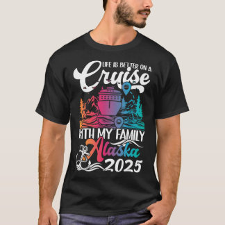 アラスカ クルーズ旅行 マッチング ファミリー バケーション - Tシャツ