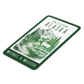 アラスカ クルーズ船 ステートルーム マグネット (左側)