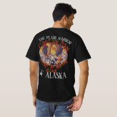 アラスカ クルーズ クルーズ船 旅行 アラスカ旅行 Tシャツ (裏面フル)