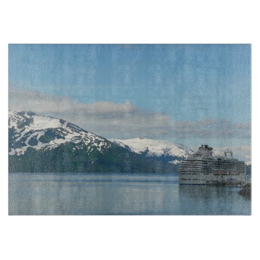 アラスカ クルーズ バケーション 旅行 写真 カッティングボード (正面)