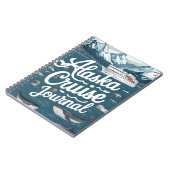 アラスカ クルーズ 旅行記 ノートブック (左側)