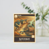 アラスカ・コツェブー |ヴィンテージはがき ポストカード (スタンド正面)