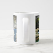 アラスカ・コラージュの岩と洞窟 ジャンボコーヒーマグカップ (裏面)