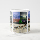 アラスカ・コラージュ・フェアバンクス ジャンボコーヒーマグカップ (正面)