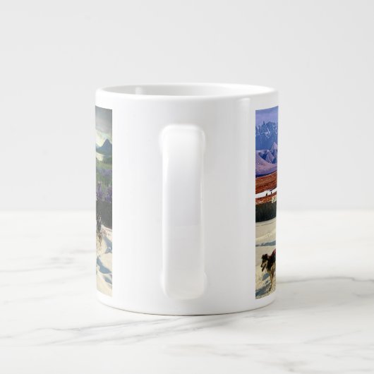 アラスカ・コラージュ・フェアバンクス ジャンボコーヒーマグカップ (裏面)