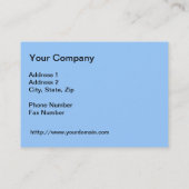 アラスカ・コラージュ・フェアバンクス 名刺 (裏面)