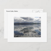 アラスカ・サミット湖 ポストカード (正面/裏面)