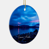 アラスカ・サンセット・ジュノー セラミックオーナメント (右)
