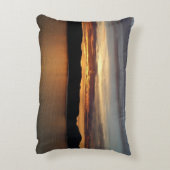 アラスカ・サンセットII美しいアラスカ写真 アクセントクッション (裏面(縦))