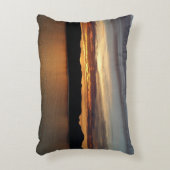 アラスカ・サンセットII美しいアラスカ写真 アクセントクッション (正面(垂直))