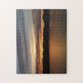 アラスカ・サンセットII美しいアラスカ写真 ジグソーパズル (縦)