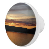 アラスカ・サンセットII美しいアラスカ写真 セラミックノブ (右)