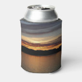 アラスカ・サンセットII美しいアラスカ写真 缶クーラー (缶裏面)