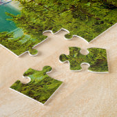 アラスカ・ジュノー・クリスマス・グリーティング ジグソーパズル (側面)