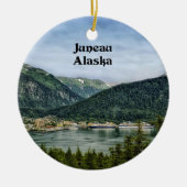 アラスカ，ジュノー セラミックオーナメント (正面)
