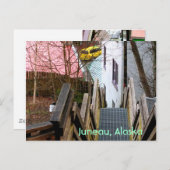 アラスカ，ジュノー ポストカード (正面/裏面)