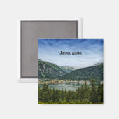アラスカ，ジュノー マグネット (正面/裏面)