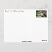 アラスカ・スカグウェイ ポストカード (裏面)