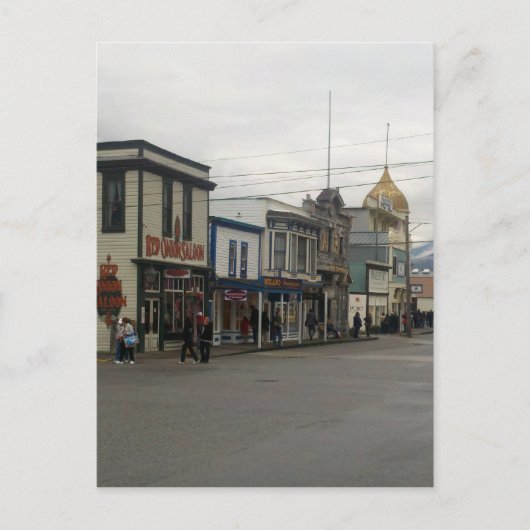 アラスカ・スカグウェイ ポストカード (正面)