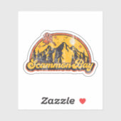 アラスカ・スカンモン湾 シール (シート)