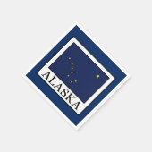 アラスカ スタンダードカクテルナプキン (角)