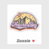 アラスカ・ソーヌ湾 シール (シート)