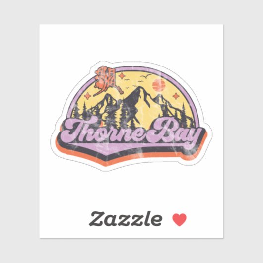 アラスカ・ソーヌ湾 シール (シート)