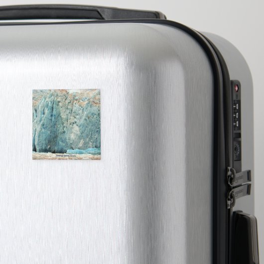 アラスカ，チェネガ氷河 マグネット (インサイチュ (スーツケース))