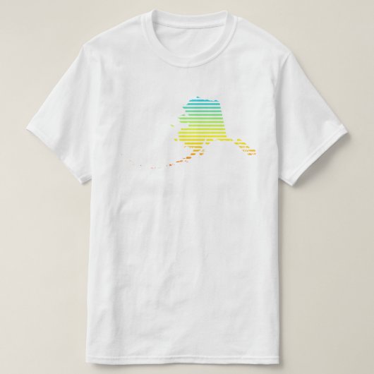 アラスカ・チル・フェード Tシャツ (デザイン正面)
