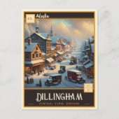 アラスカ,ディリンガム |ヴィンテージはがき ポストカード (正面)