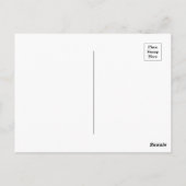 アラスカ，デナリ国立公園 ポストカード (裏面)