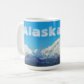 アラスカ デナリ お土産 コーヒーマグ ギフト コーヒーマグカップ (正面左)