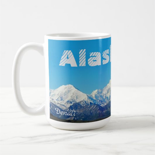 アラスカ デナリ お土産 コーヒーマグ ギフト コーヒーマグカップ (左)