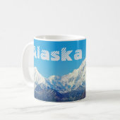 アラスカ デナリ コーヒーマグ 風景 お土産 コーヒーマグカップ (正面左)