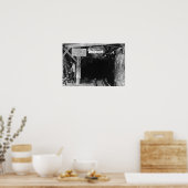 アラスカ・トレッドウェル鉱山ジュノーのトンネル ポスター (キッチン)