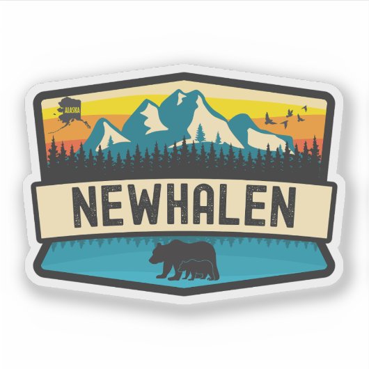 アラスカ・ニューハーレン シール (正面)