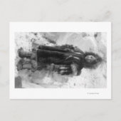 アラスカ、ノームのパルカにエスキモの娘 ポストカード (正面)