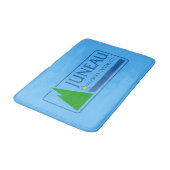 アラスカ・バスルーム・マット・ジュノー州旗 バスマット (アングル)