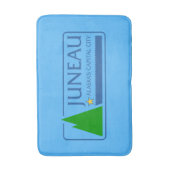 アラスカ・バスルーム・マット・ジュノー州旗 バスマット (正面縦)