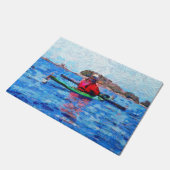 アラスカ・バラノフ諸島カヤック ドアマット (アングル)