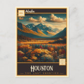アラスカ，ヒューストン |ヴィンテージはがき ポストカード (正面)