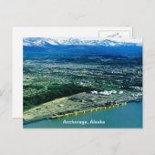 アラスカ・ビュー・アンカレッジ ポストカード (正面/裏面)